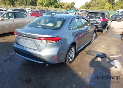 2021 Toyota Corolla Le z USA, uszkodzony, nr VIN JTDEPMAE5MJ157493